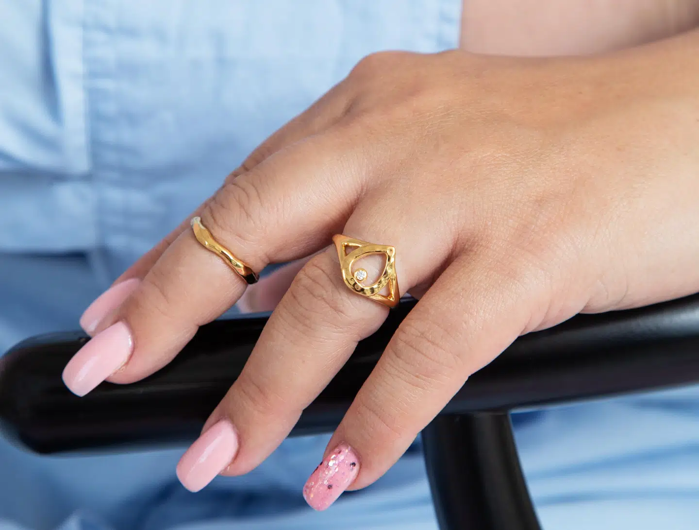 I første omgang lignede ringen en øldåse, så den måtte tegnes om. Foto PR