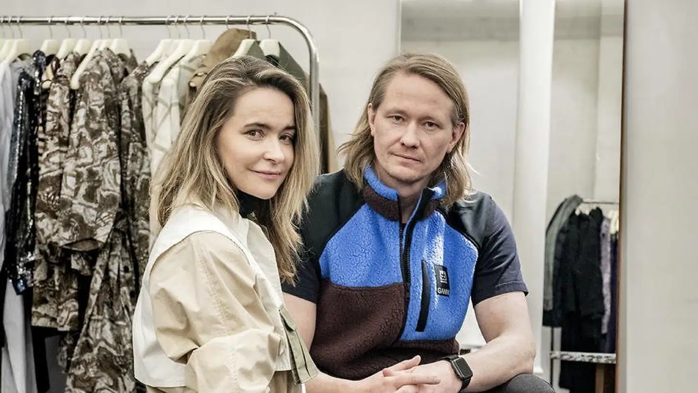 Nicolaj og Ditte Reffstrup overtog sammen med deres forretningspartner, René André Dyhring Mikkelsen, Ganni i 2009.
