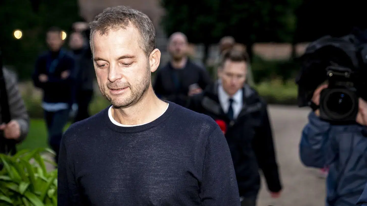 Morten Østergaard melder sin afgang efter gruppemøde i den Sorte Diamant i København, onsdag den 7. oktober 2020.