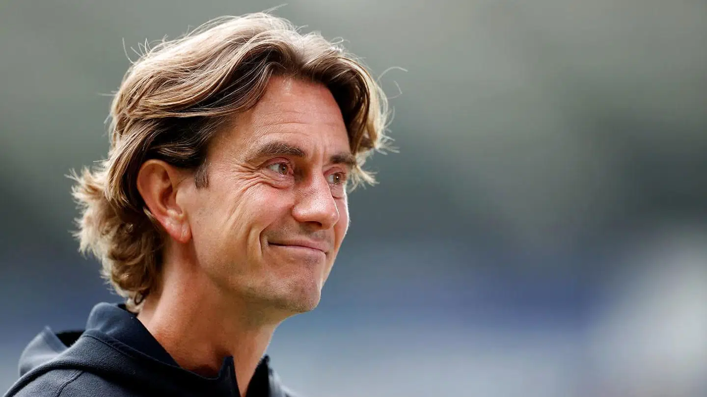 47-årige Thomas Frank kan fredag kalde sig Premier League-træner.