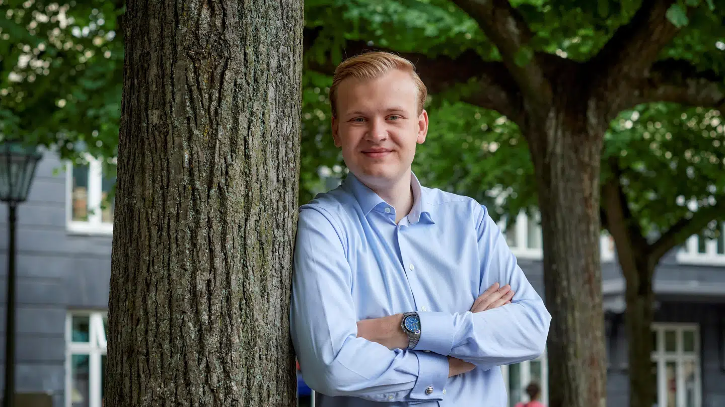 Christian Bülow fra foreningen 'Kritiske Licensbetalere'.