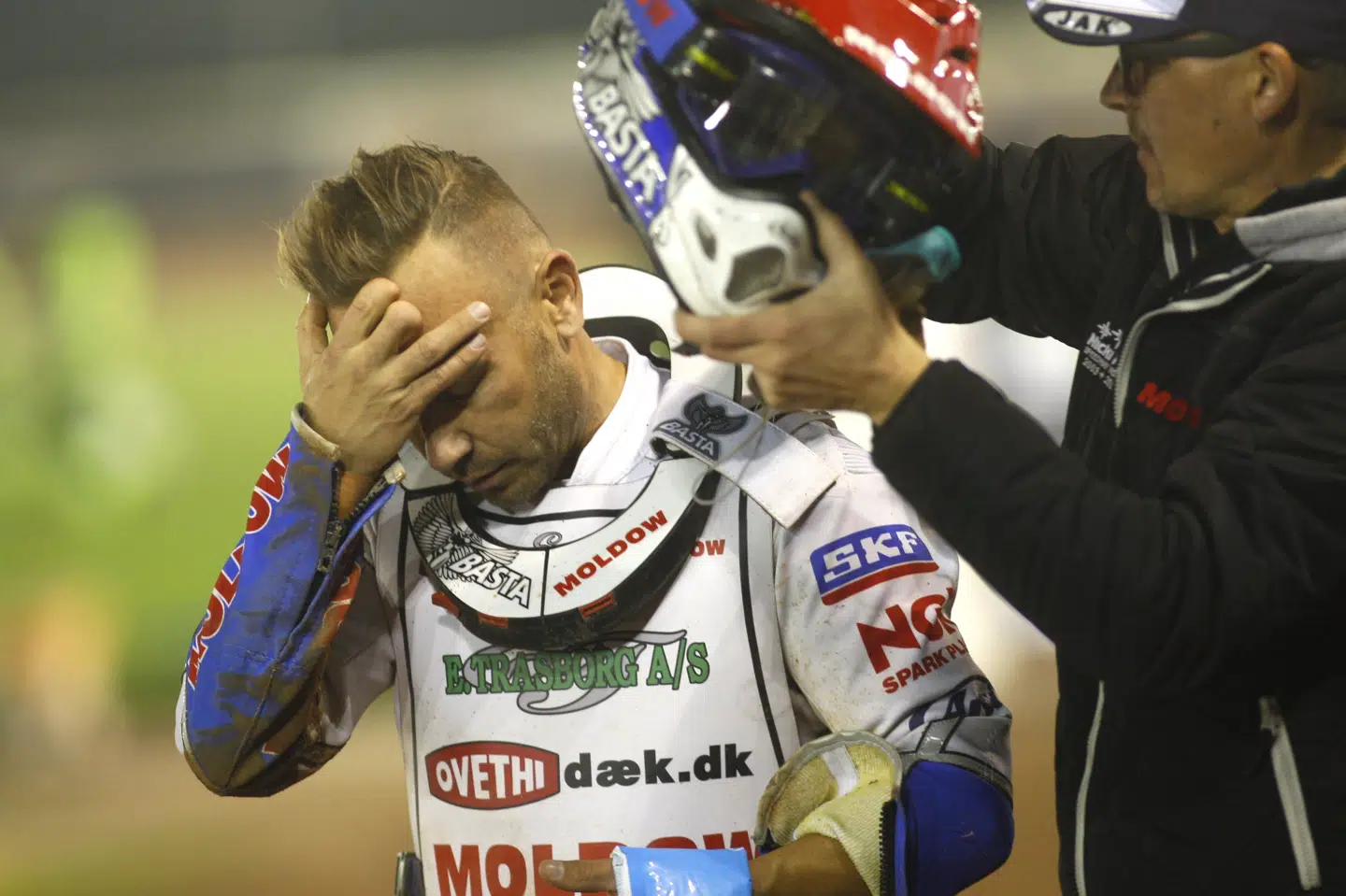 Nicki Pedersen har vundet tre mesterskaber i sin karriere. Det seneste i 2008. Sportxpress/Ritzau Scanpix