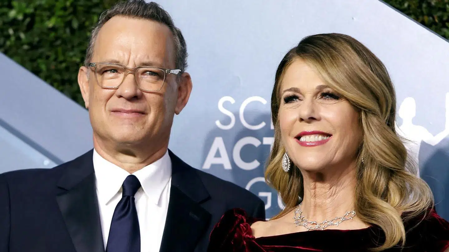 Tom Hanks og hans hustru, Rita Wilson, som er mor til Chet.