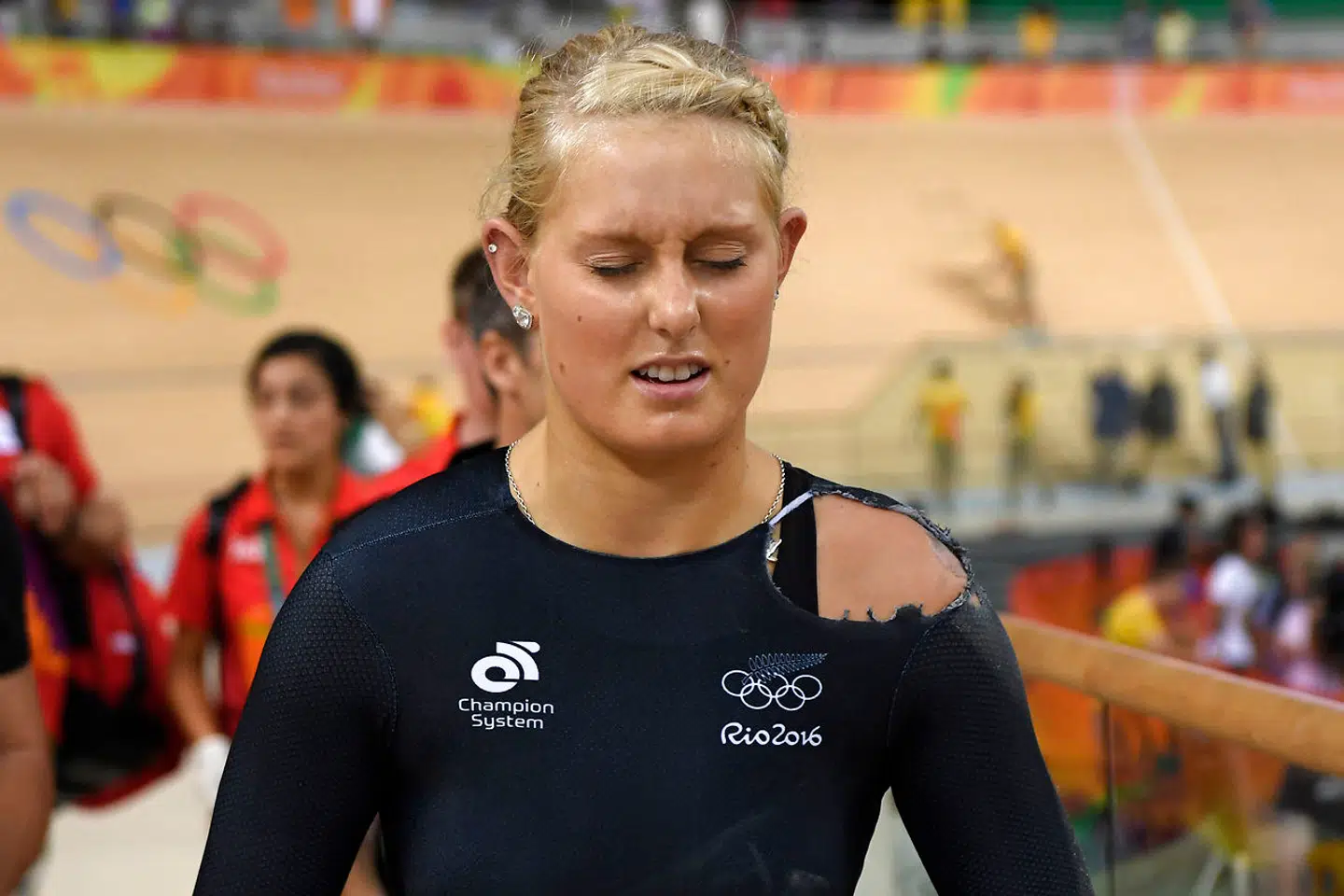 Olivia Podmore deltog i OL i 2016.