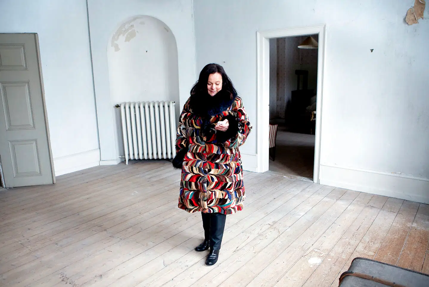 Vini Iuel er slotsfrue på Lundsgaard Gods ved Kerteminde. Her må man nu lukke caféen og fyre en nyansat kok. (Arkivfoto)