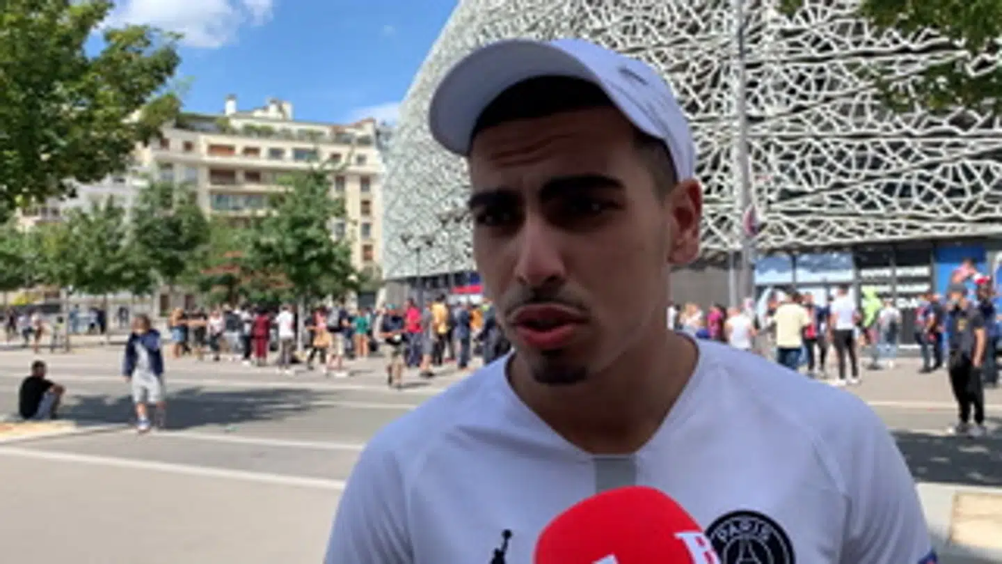 PSG-fanen Kader.