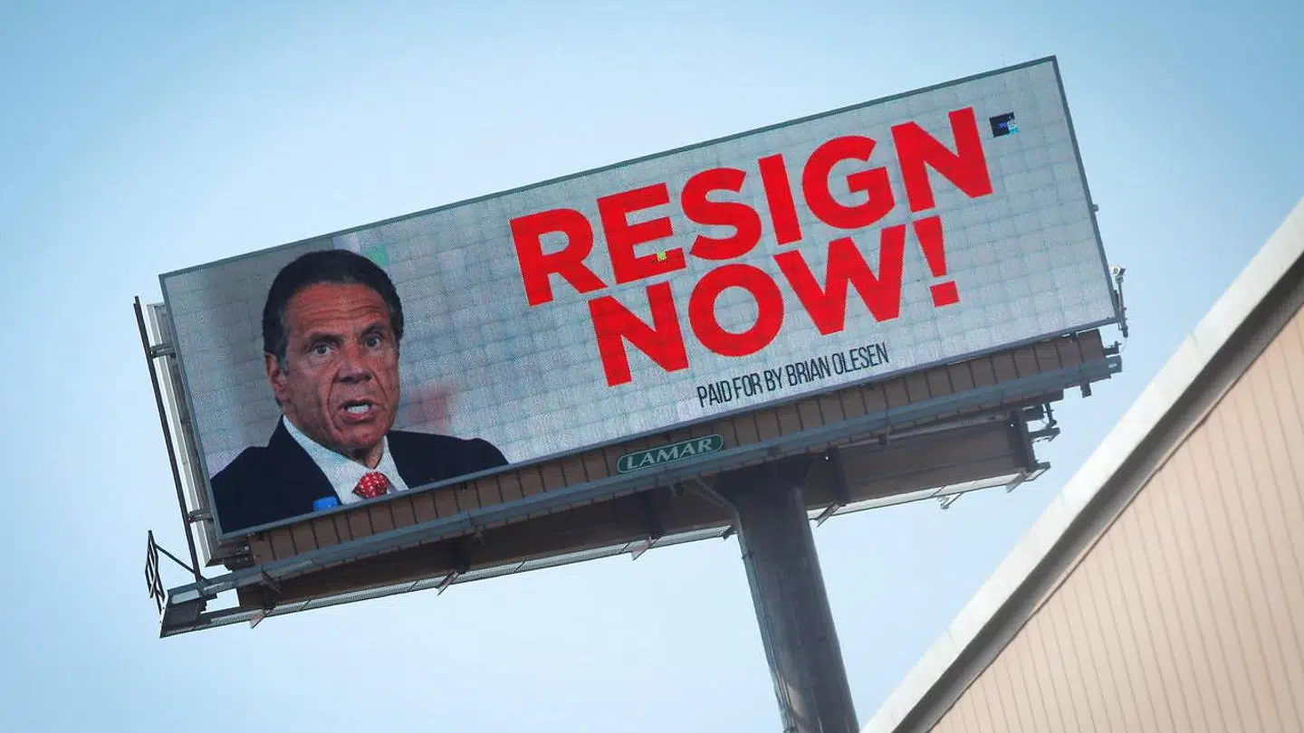 Der har længe været ønske om, at Andrew Cuomo skulle trække sig fra posten som guvernør i New York.