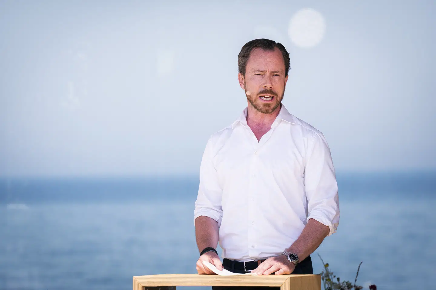 Jakob Ellemann-Jensens ti principper vil ifølge Venstre-formanden kunne være med til at skabe en fælles platform for blå blok. (Arkivfoto) Ida Marie Odgaard/Ritzau Scanpix