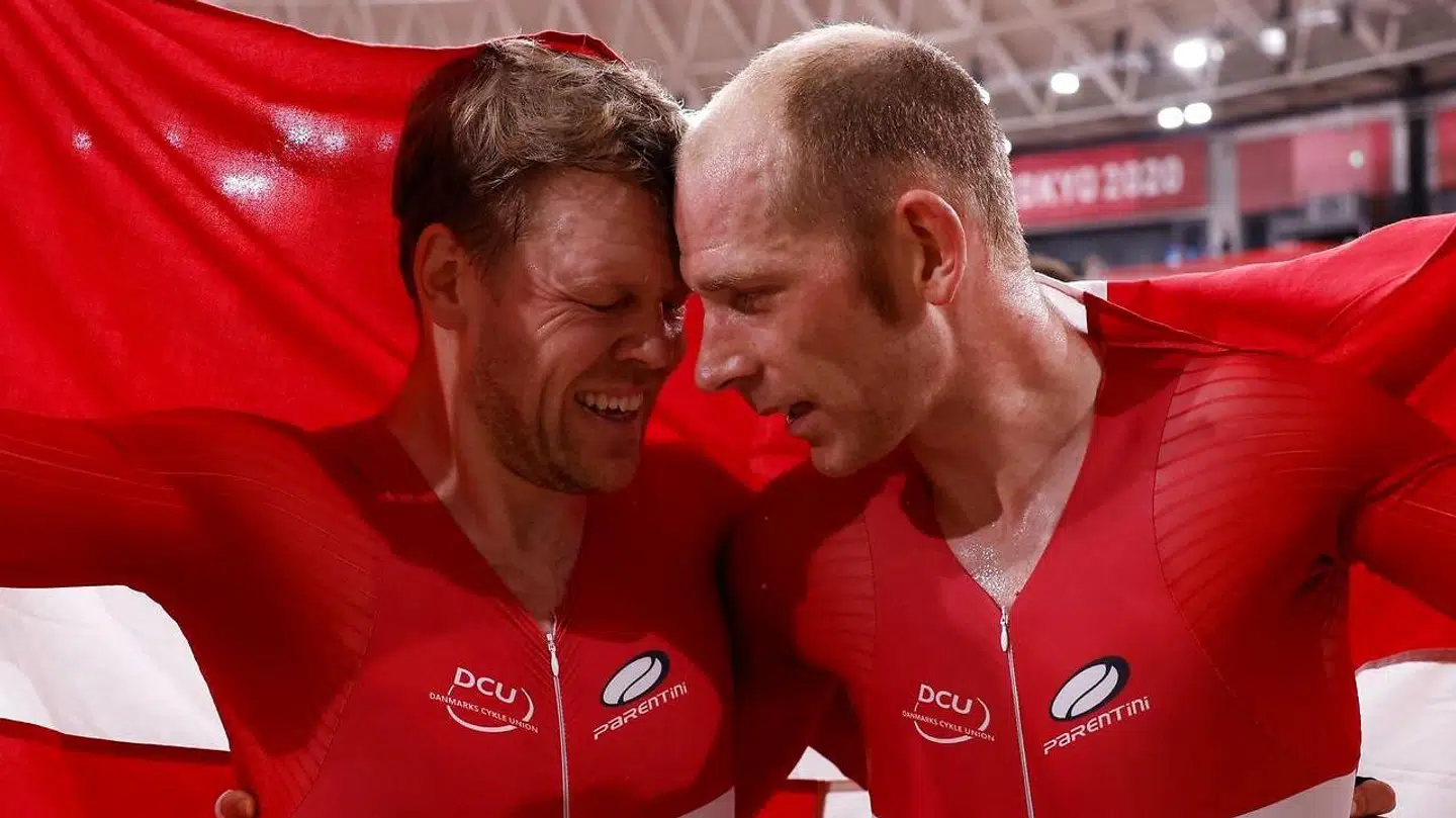 Lasse Norman Hansen (tv.) og Michael Mørkøv.