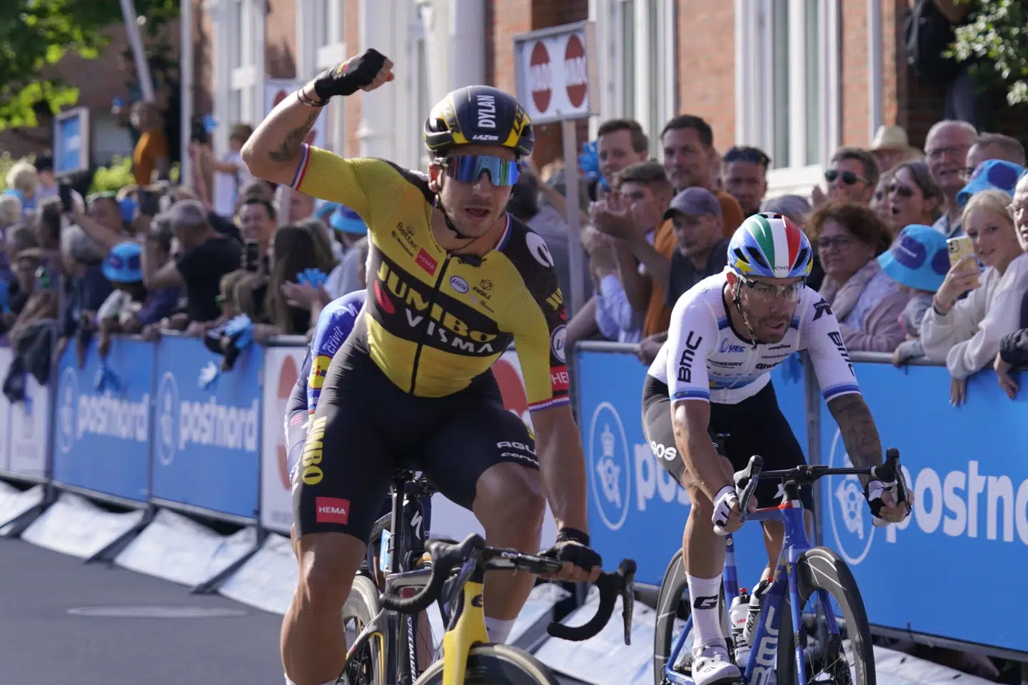 Dylan Groenewegen vandt 1. etape i PostNord Danmark Rundt. Henning Bagger/Ritzau Scanpix