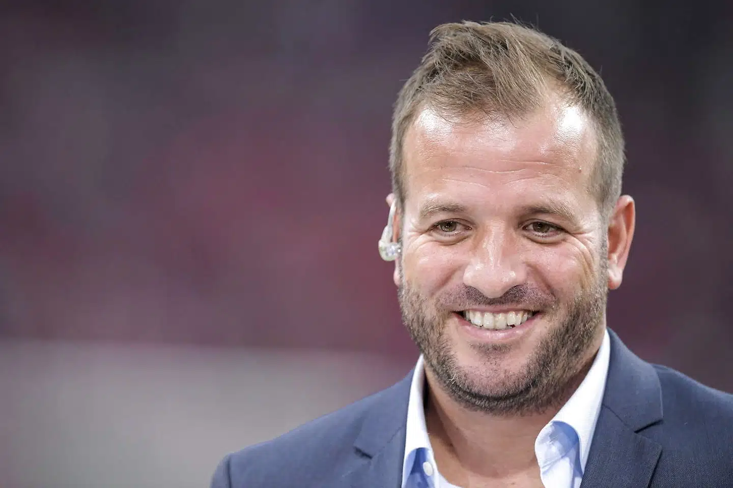 epa09395799 Rafael van der Vaart attends the friendly match between Ajax Amsterdam and Leeds United in Amsterdam, the Netherlands, 04 August 2021. EPA/Gerrit van Keulen