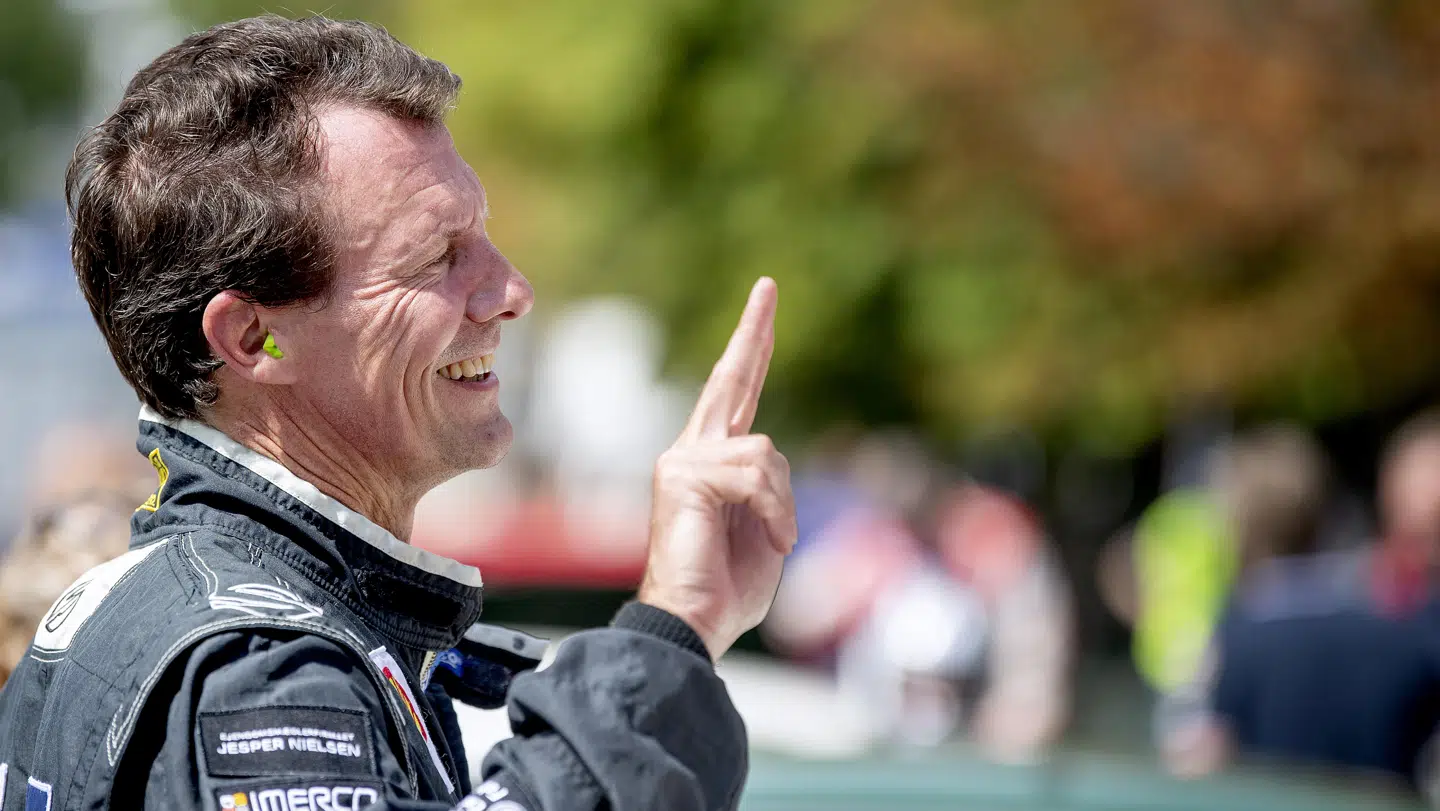 Prins Joachim flygtede konstant fra B.T. til lørdagens udgave af Copenhagen Historic Grand Prix.