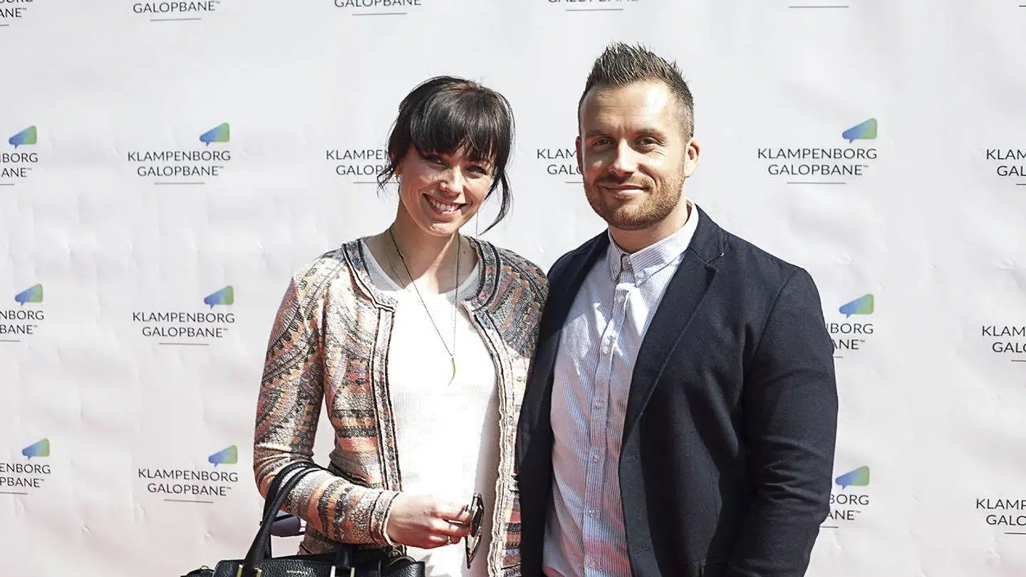 Lisbeth Østergaard og Ralf Østergaard Christensen på Klampenborg Galopbane.