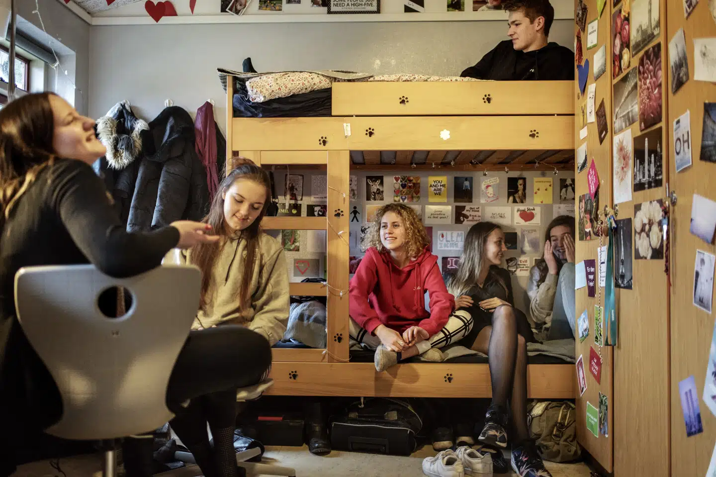 Efterskolerne er klar til at tage imod elever, der i coronaårene har haft begrænset social erfaring, siger formand for efterskolerne. (Arkivfoto) Emil Hougaard/Ritzau Scanpix