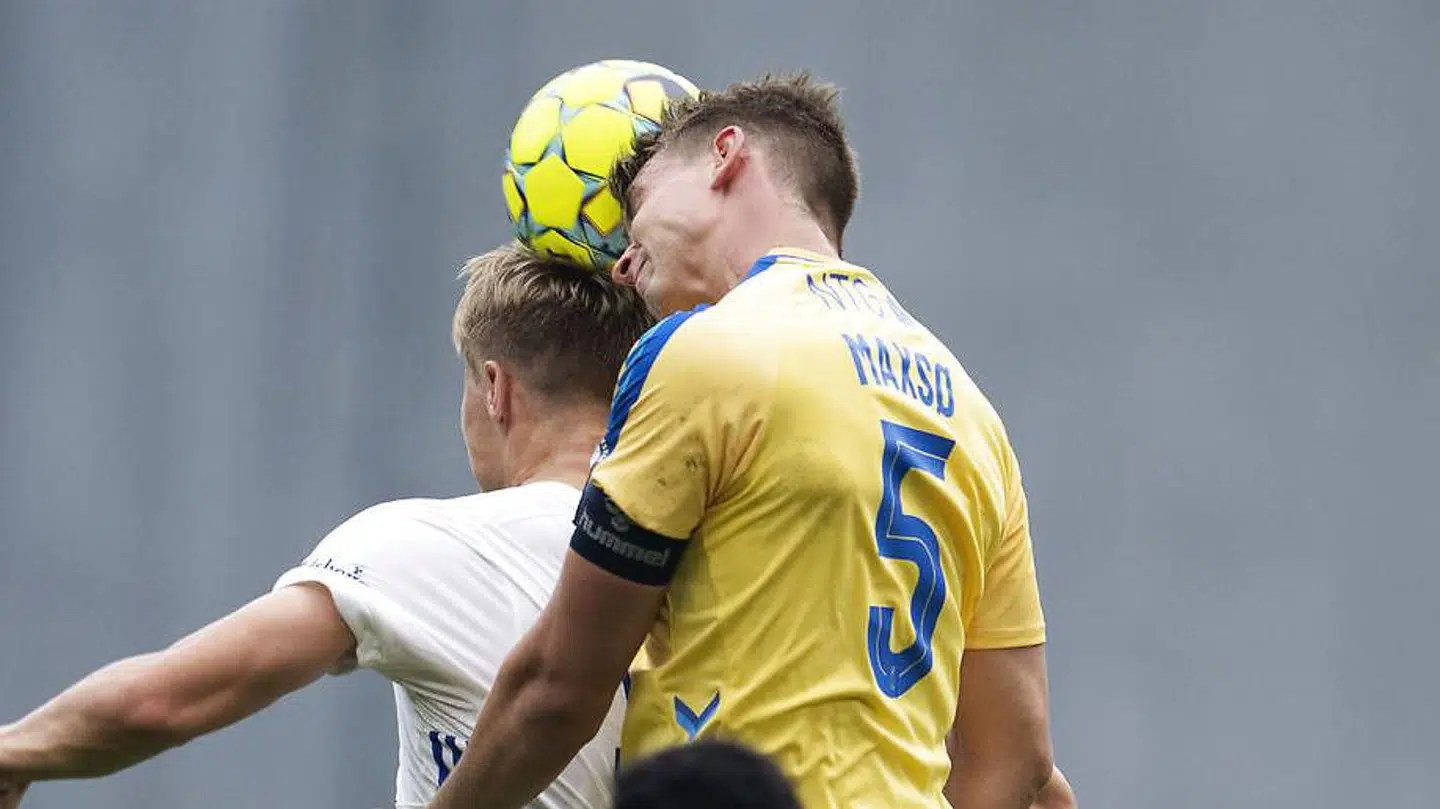 Andreas Maxsø var søndag eftermiddag igen i aktion efter to kampe på tribunen.