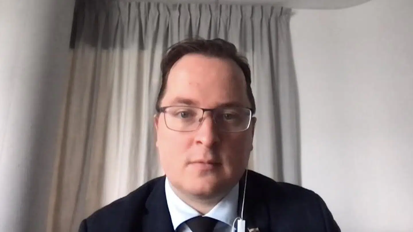 Franak Viacorka, seniorrådgiver til den hviderussiske oppositionsleder Svetlana Tikhanouskaya.