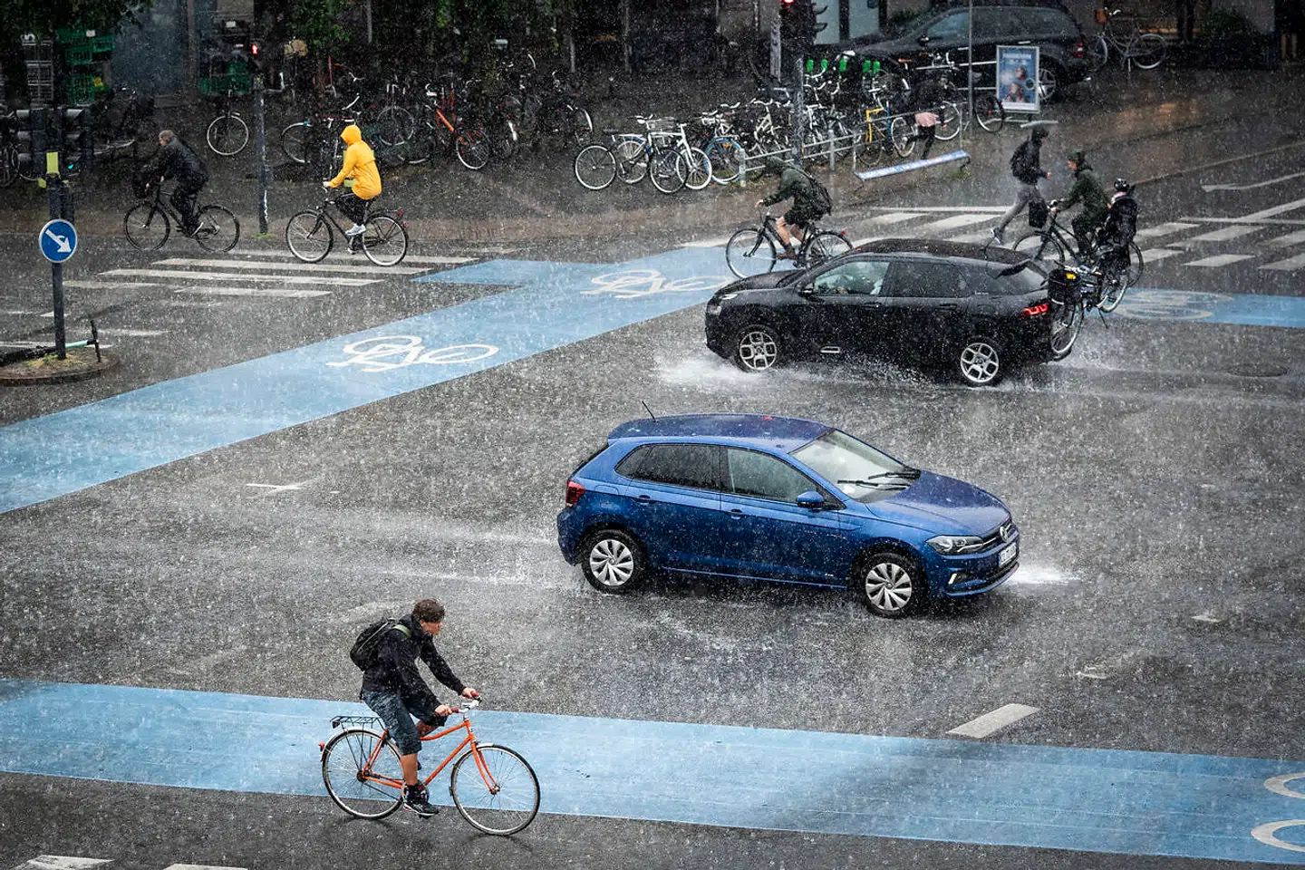 Skybrud rammer Nørrebro i København, fredag den 19. juni 2020.. (Foto: Ida Marie Odgaard/Ritzau Scanpix)