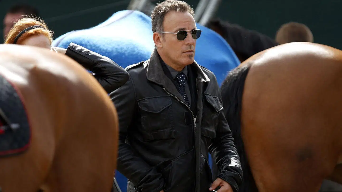 Bruce Springsteen er ofte med på sidelinjen for at se sin datter til stævner.