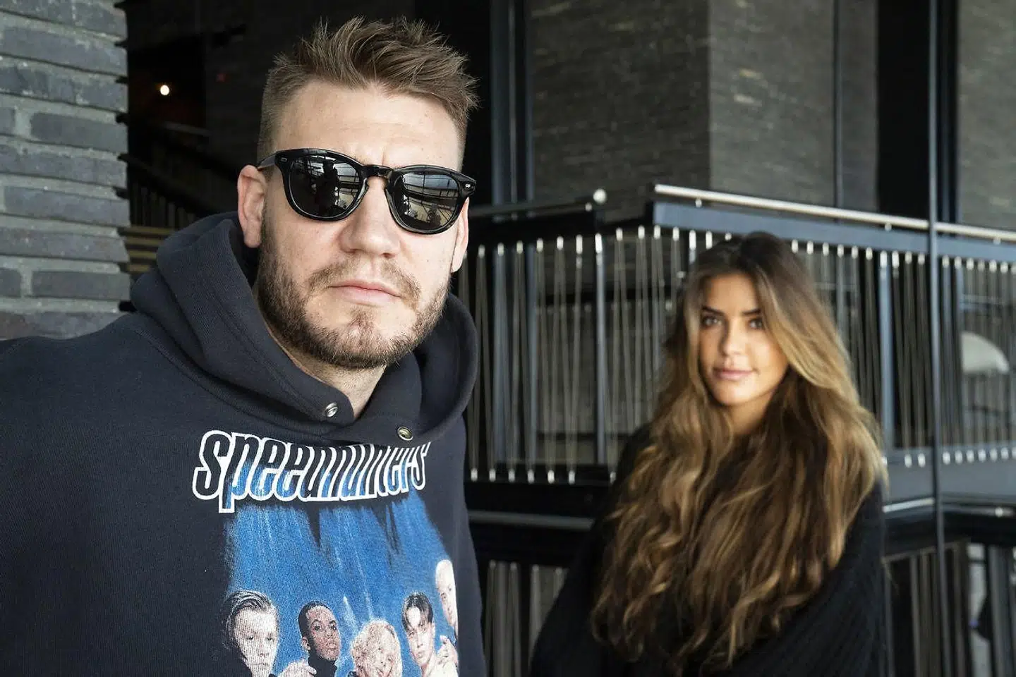 Nicklas Bendtner og Philine Roepstorff gik hver til sit i april.