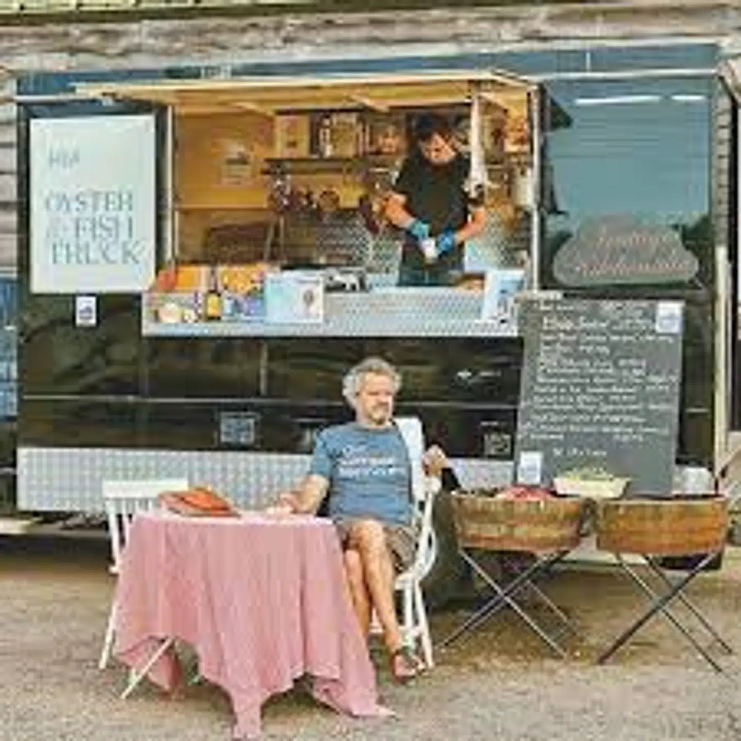 Mark Hix' fiskevogn i Cornwall er blevet et tilløbsstykke. Generelt er maden langs kysten rigtig god.