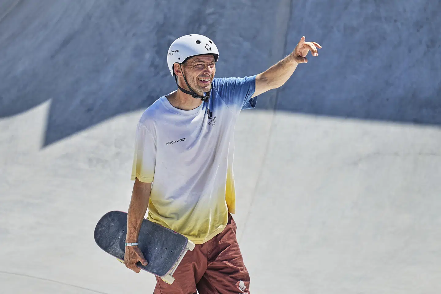 August 5, 2021: Rune Glifberg during mens park skateboard at the Olympics at Ariake Urban Park, Tokyo, Japan. Kim Price/CSM (Credit Image: Kim Price/Ritzau Scanpix