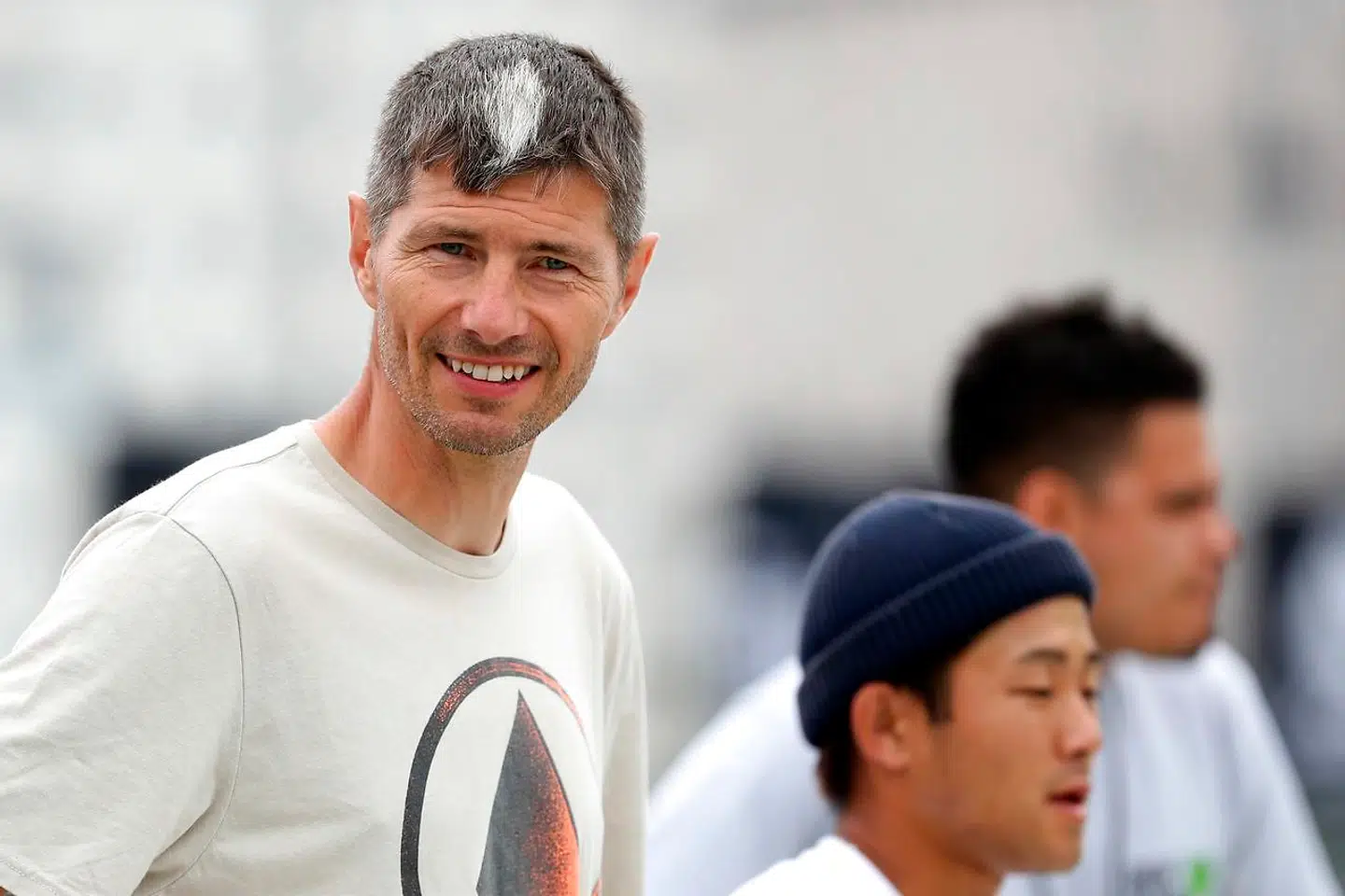 LONG BEACH, CALIFORNIA - JUNE 15: Rune Glifberg of Denmark looks on during training for the Men's Park Semifinal at the 2019 Dew Tour Long Beach on June 15, 2019 in Long Beach, California. Sean M. Haffey/Getty Images/AFP == FOR NEWSPAPERS, INTERNET, TELCOS & TELEVISION USE ONLY ==