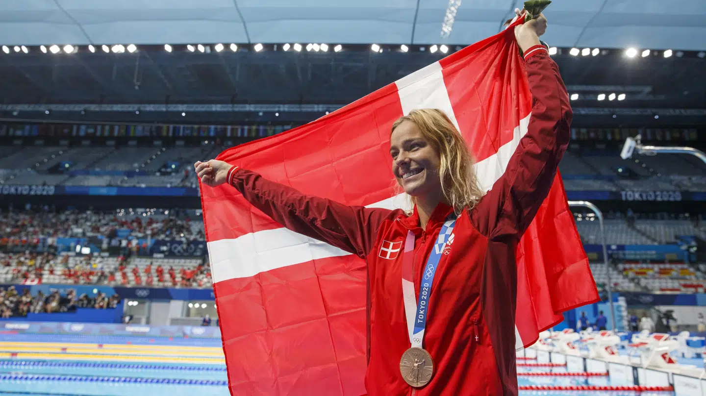 Pernille Blume kunne vifte med Dannebrog, da medaljen var i hus.