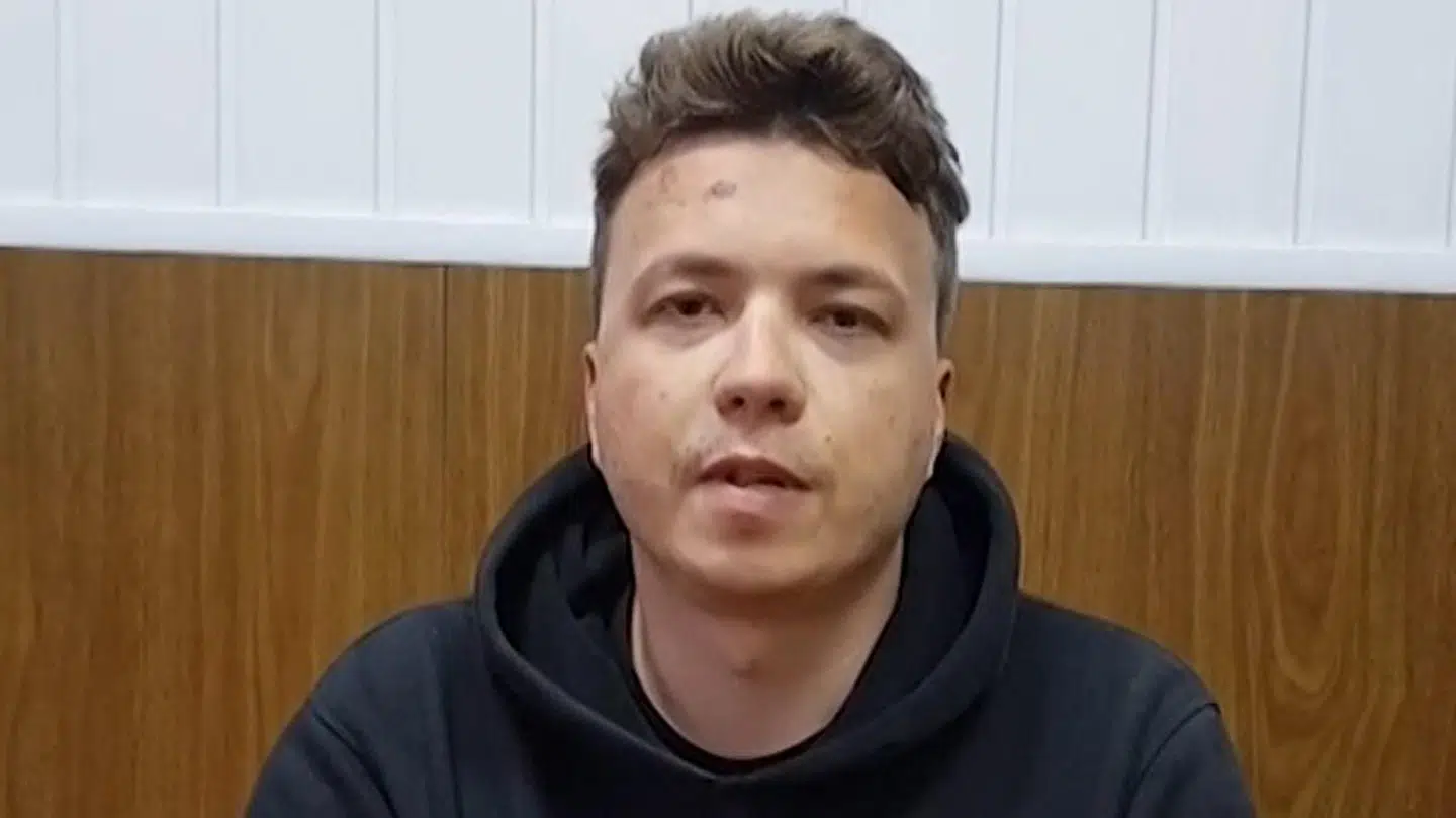Den hviderussiske journalist Raman Pratasevich.