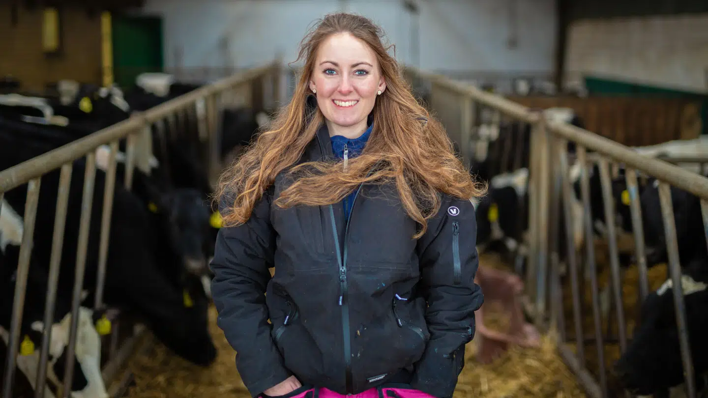 Maxine fra 'Landmand søger kærlighed'.