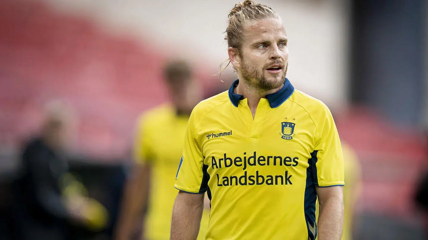 Stephanie Fiskers mand, Kasper Fisker, har tidligere spillet i Brøndby.