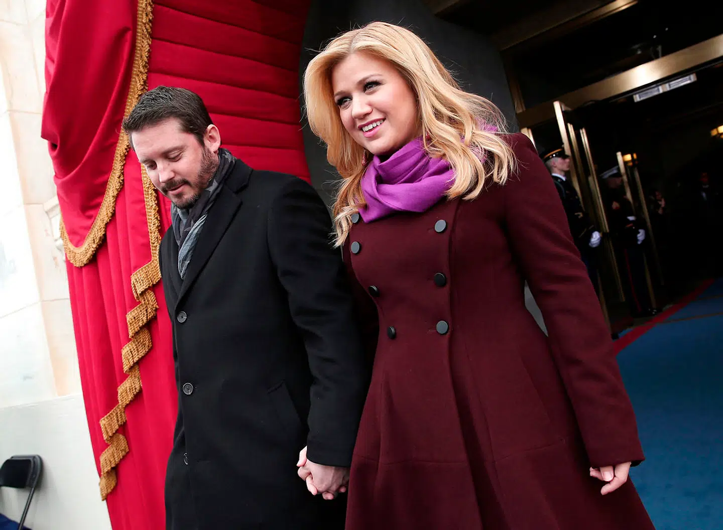 Kelly Clarkson og Brandon Blackstock tilbage i 2013, da forholdet stadig var ungt.