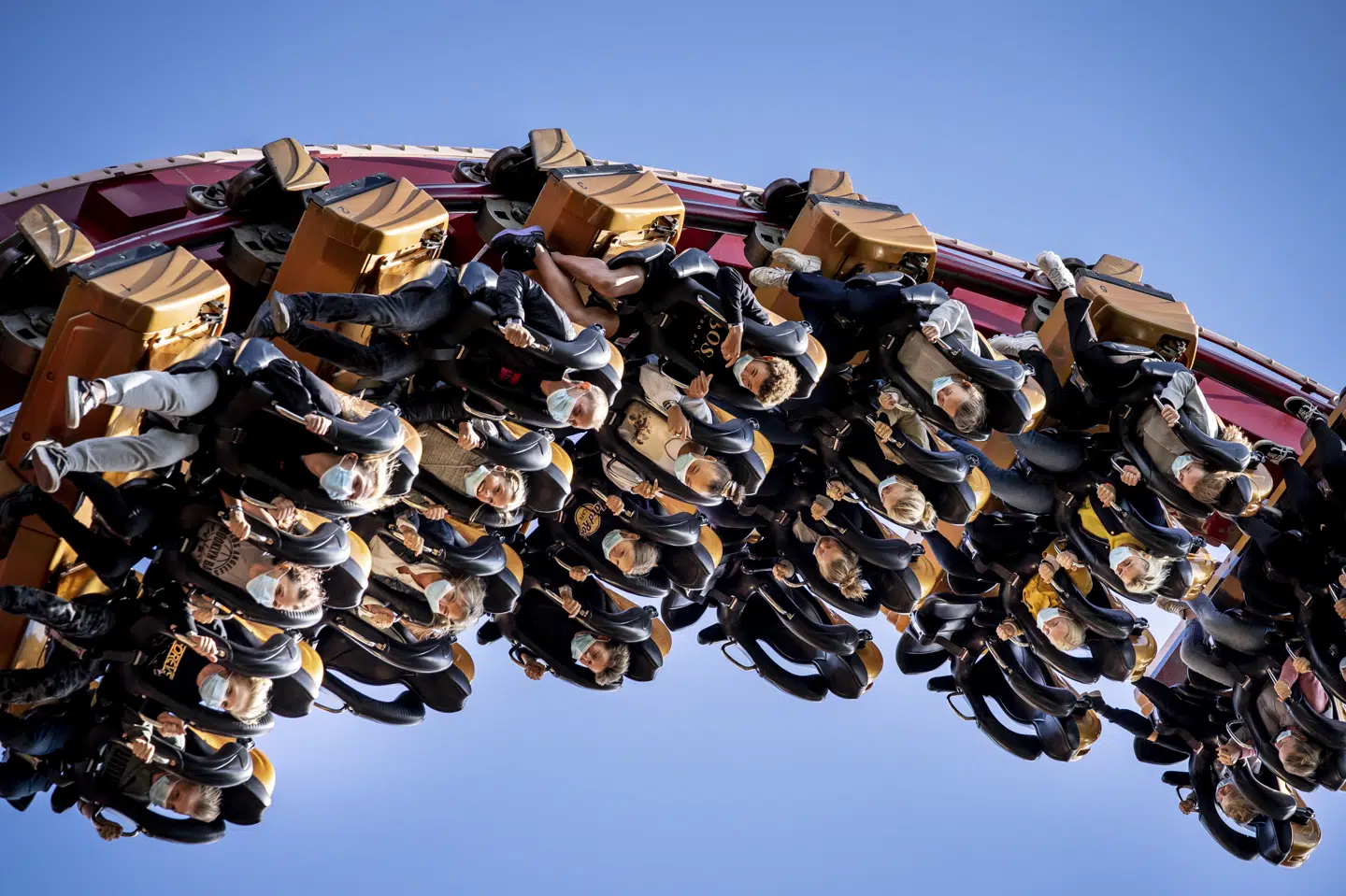 I Tivoli i København er de glade for, at kravet om coronapas fjernes. Det skal stadig vises, hvis man vil have indendørs servering i spisestederne. (Arkivfoto). Mads Claus Rasmussen/Ritzau Scanpix