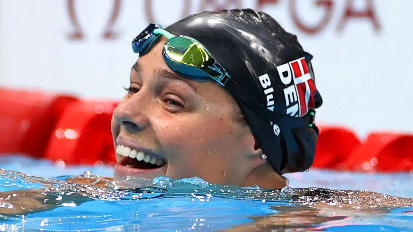 Pernille Blume vandt OL-bronze i 50 meter fri.
