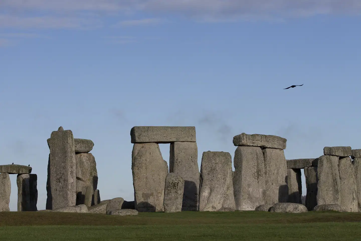 Stenformationen menes at være bygget ad seks omgange mellem år 3000 og år 1500 før vores tidsregning. (Arkivfoto). Alastair Grant/Ritzau Scanpix