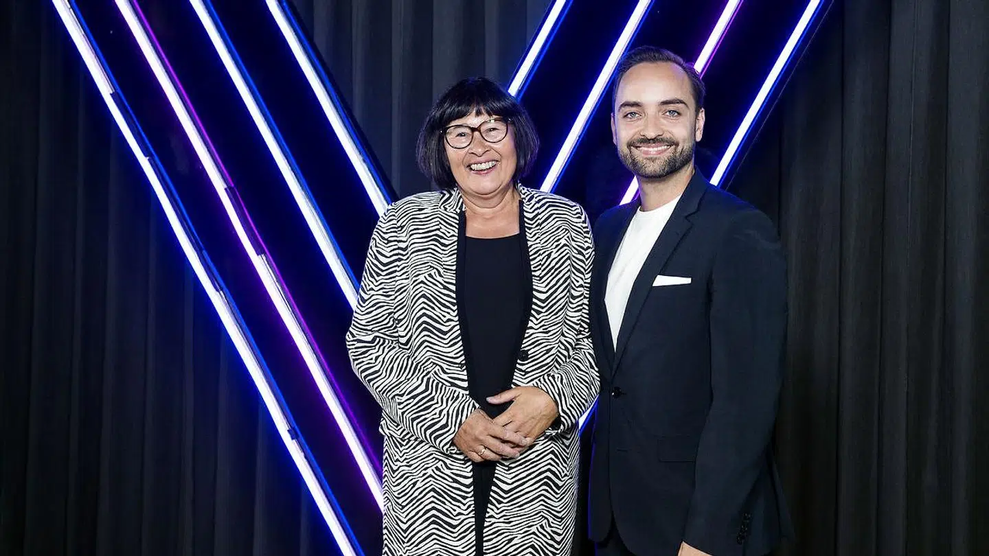 Rosa Kildahl og Esbern Syhler-Hansen da de dansede sammen i 'Vild med dans' i 2018.