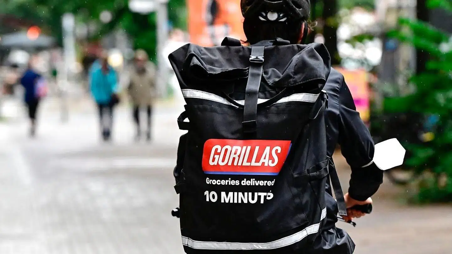 Gorillas kommer med dine varer på kun ti minutter, siger de