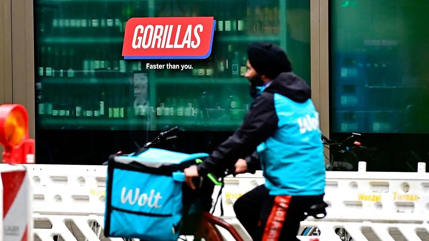 Gorillas er 'hurtigere' end Wolt