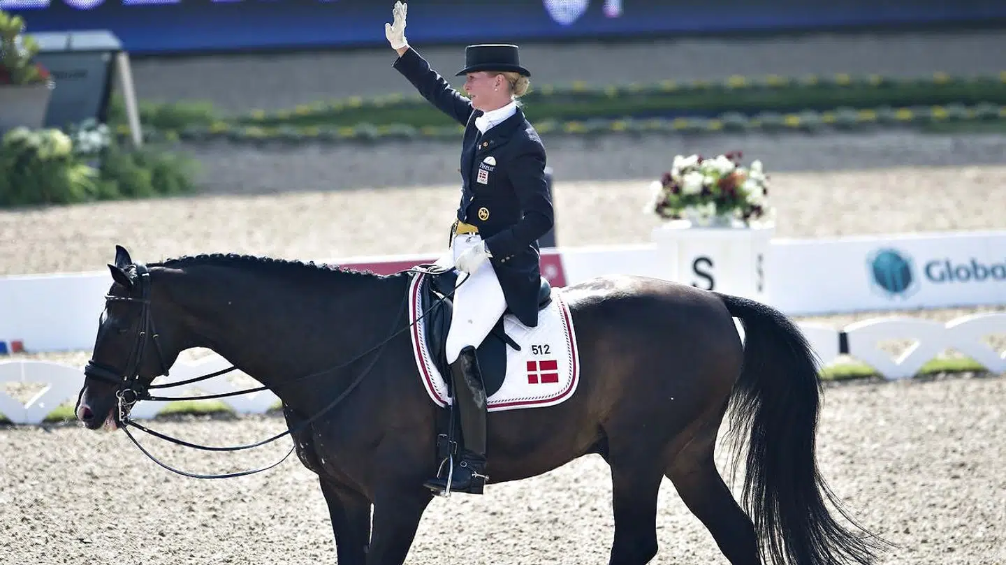 Prinsesse Nathalie og hesten Digby.