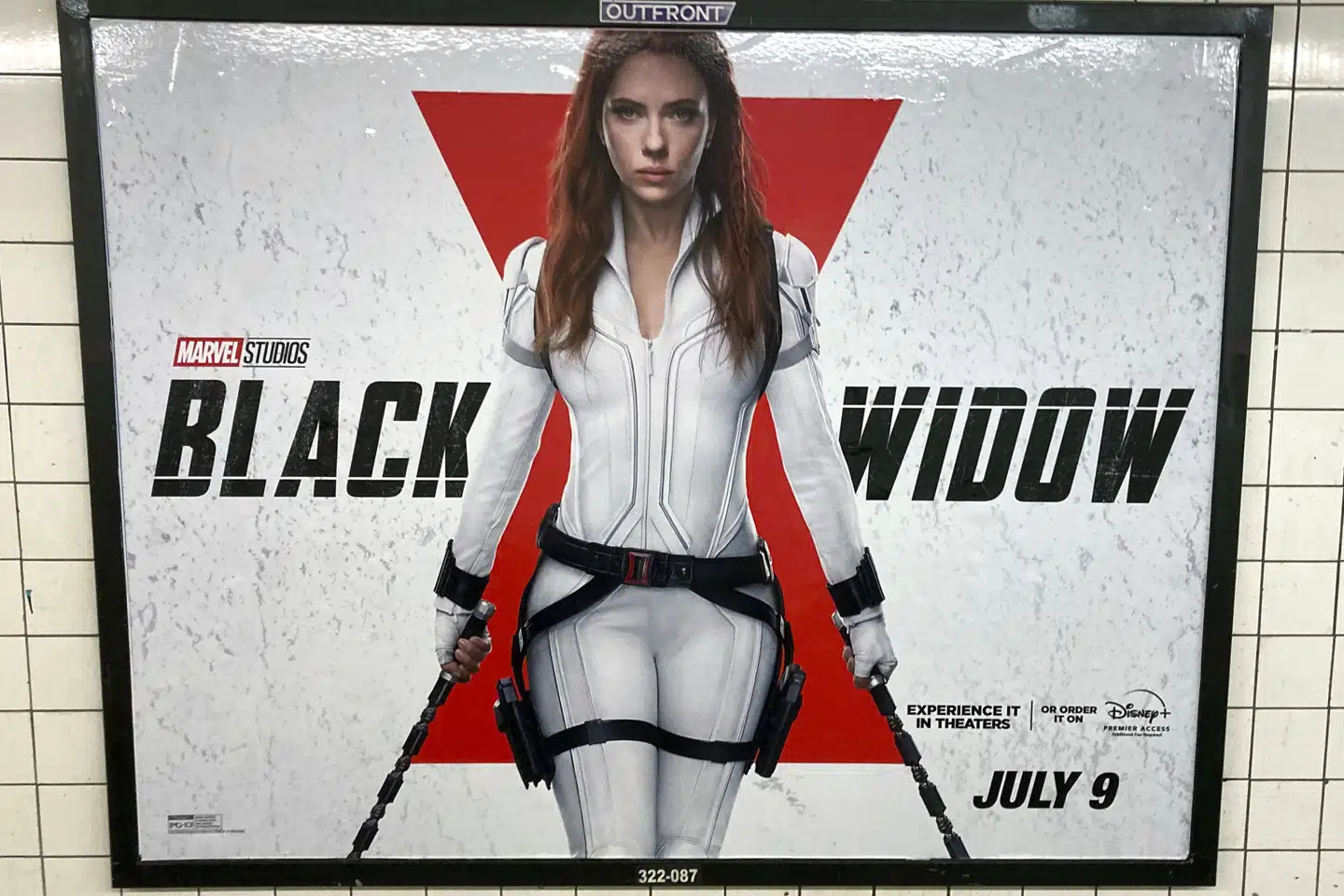 Scarlett Johansson spiller hovedrollen i Marvel-filmen Black Widow, som ifølge hende burde have haft eksklusiv premiere i biograferne. (Arkivfoto). Zz/Strf/Star Max/Ipx/Ritzau Scanpix