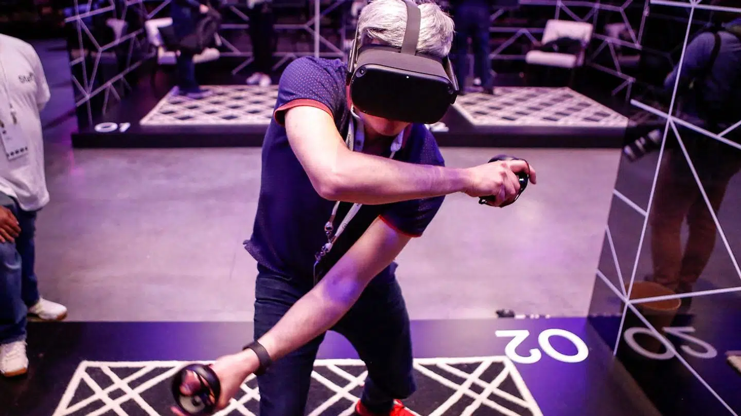 Her er det første udgave af Oculus Quest. Det er den nye, 2'eren, der er problemer med.