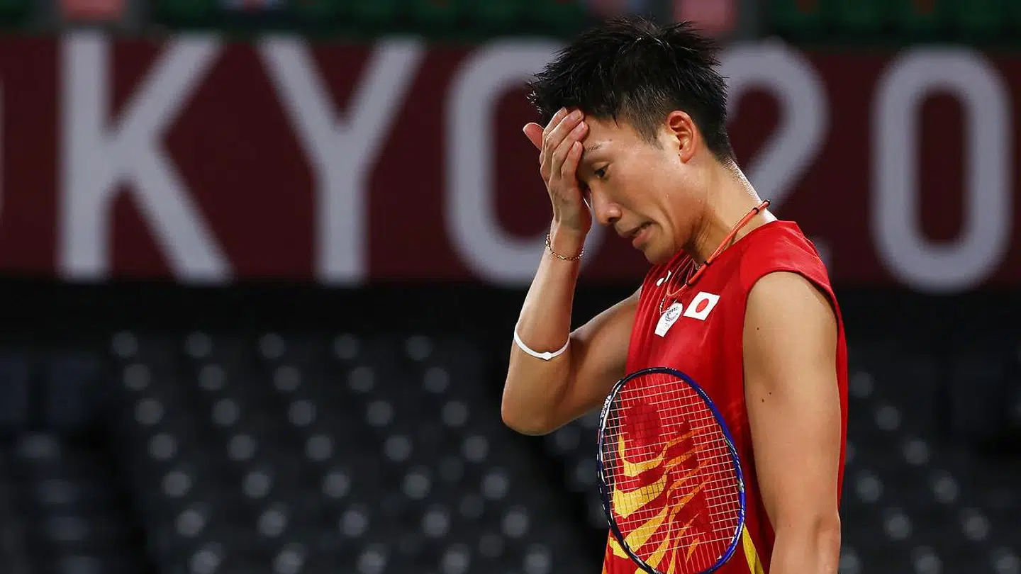 Kento Momota er sensationelt ude af OL.