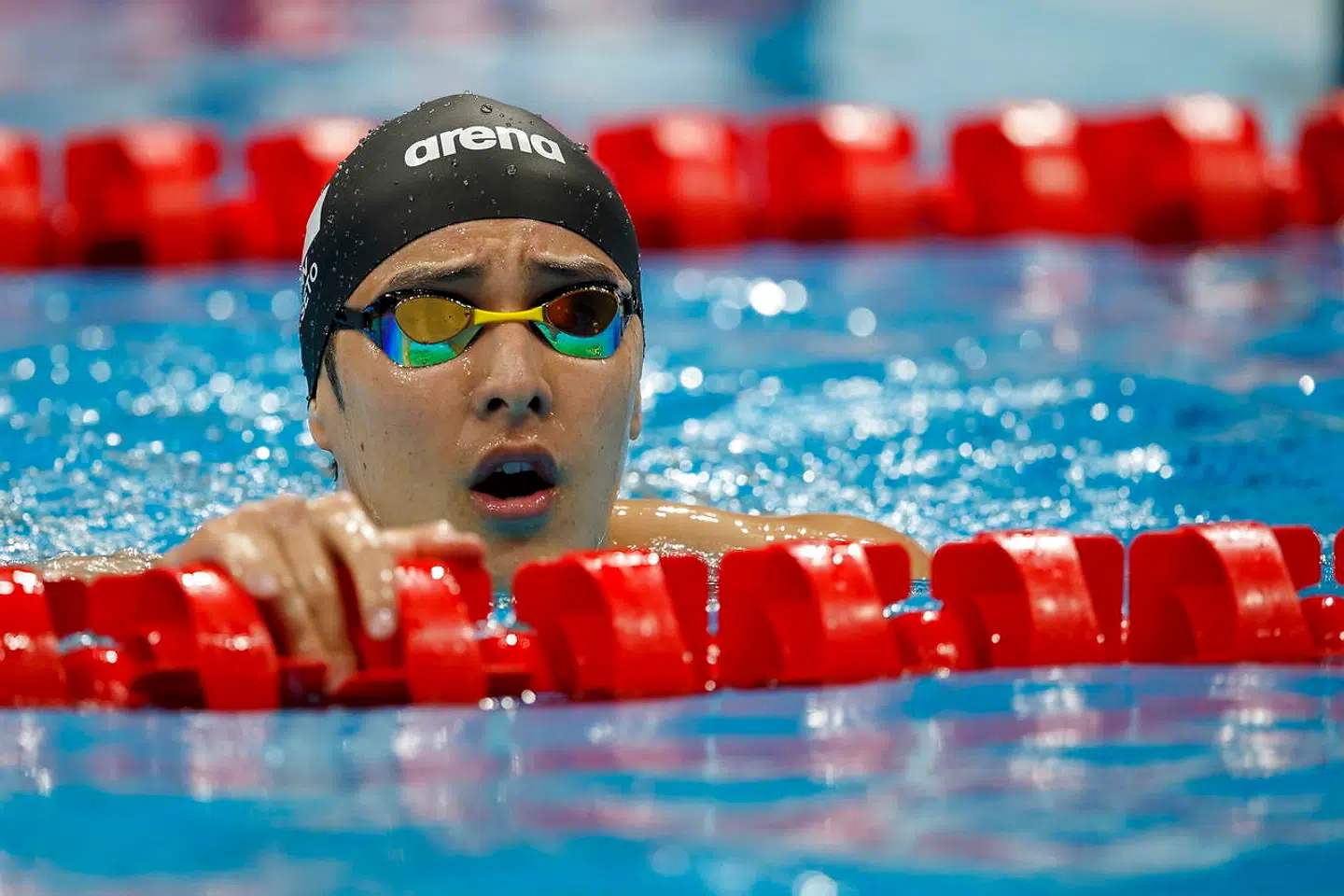 Setos reaktion på ikke at nå finalen i favoritdisciplinen.