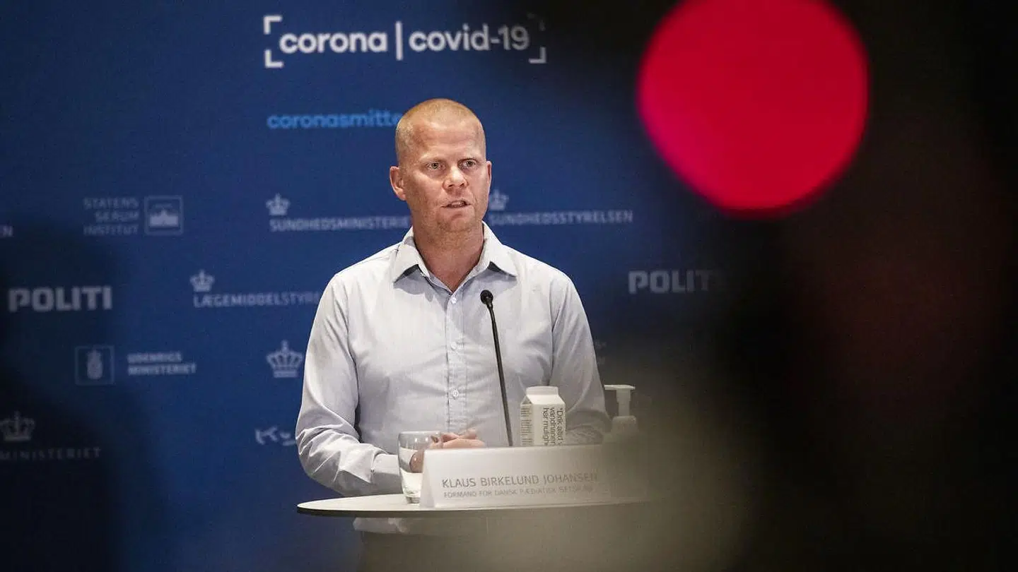 Formand for Dansk Pædiatrisk Selskab (DPS), Klaus Birkelund Johansen.