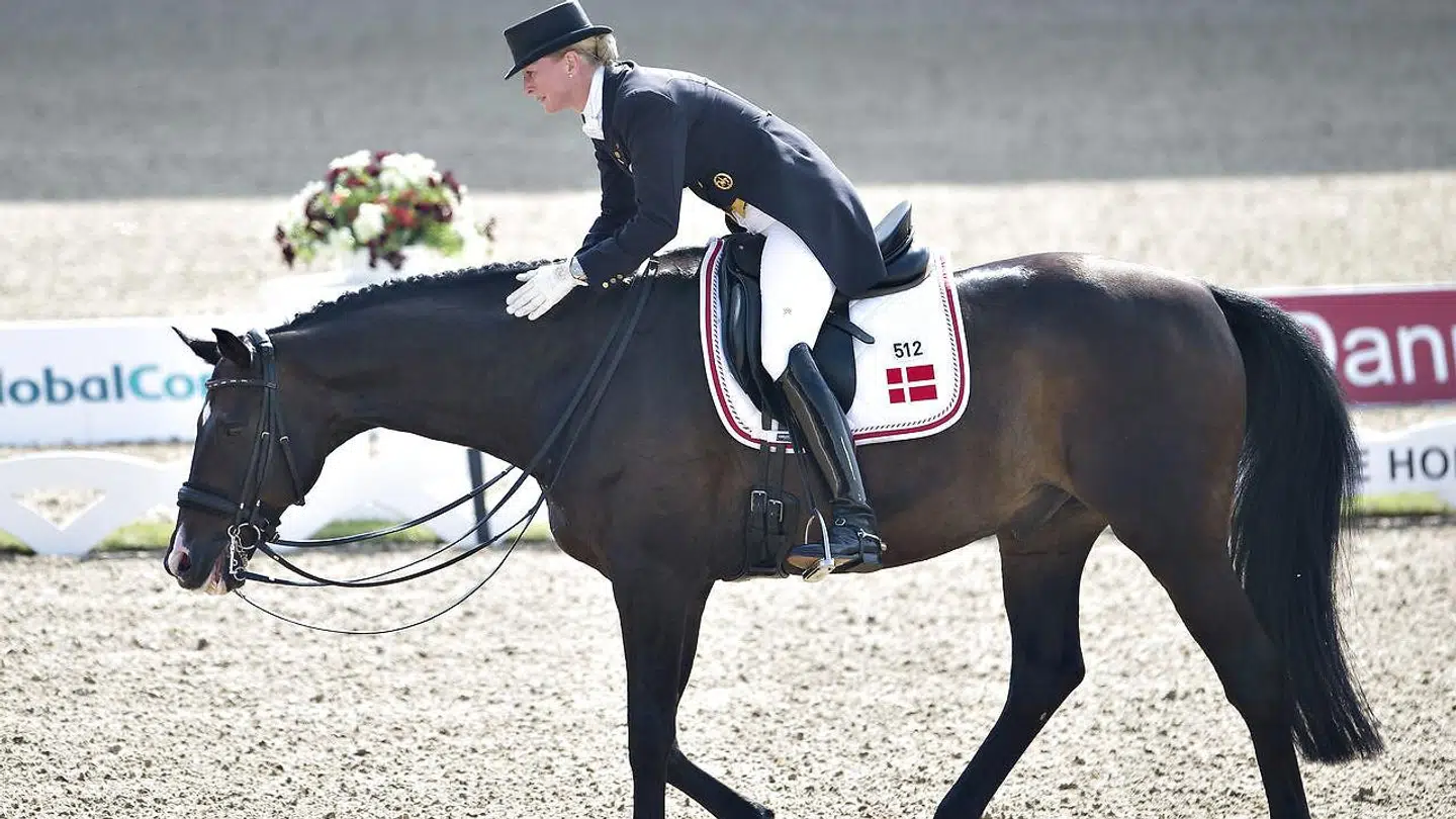 Prinsesse Nathalie med sin tidligere tophest Digby.