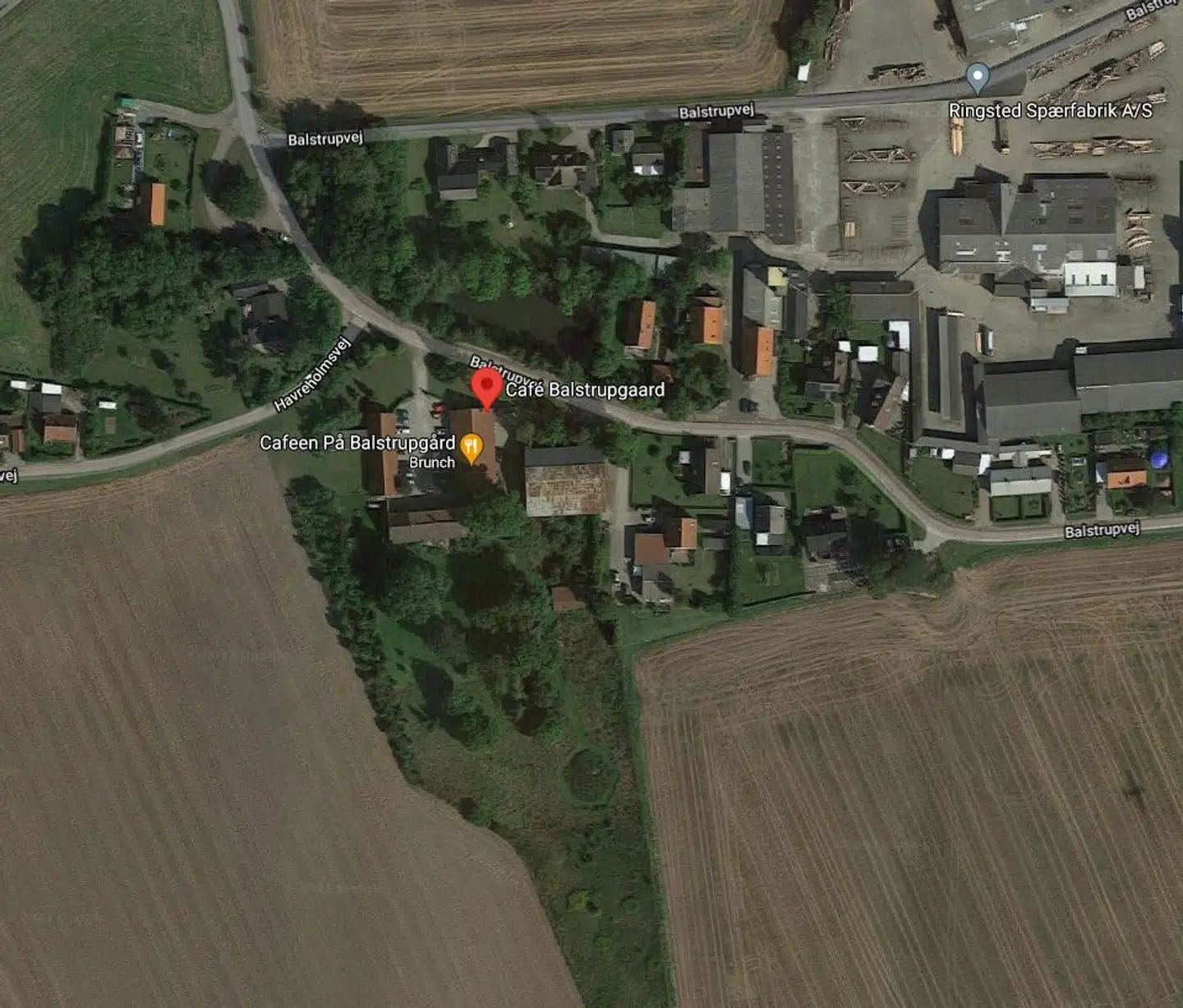 Det er her i Ringsted, at Balstrupgård og Susanne Danvogg befinder sig. Foto: Google Maps