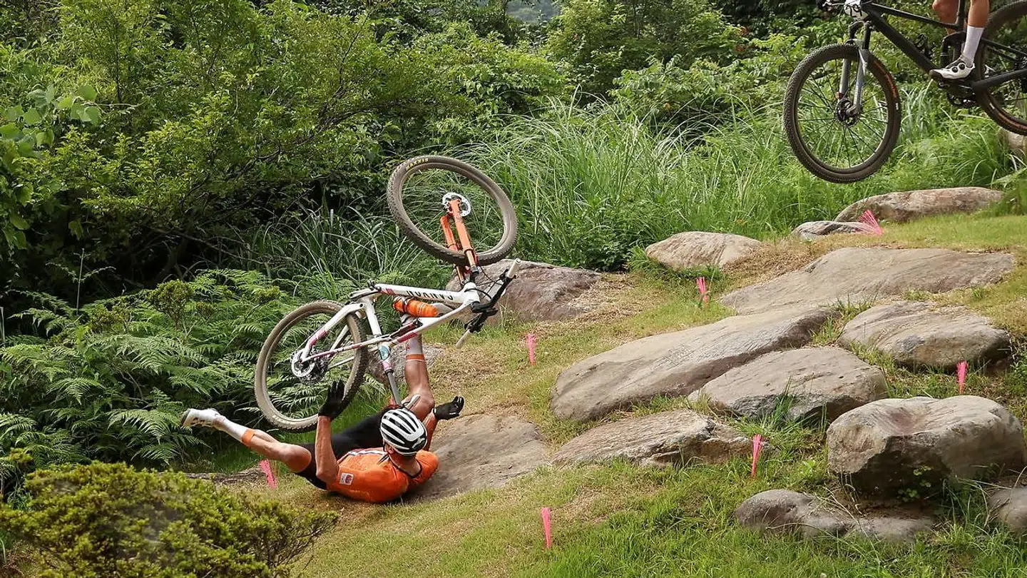 Mathieu van der Poel skuffede mandag i Tokyo.