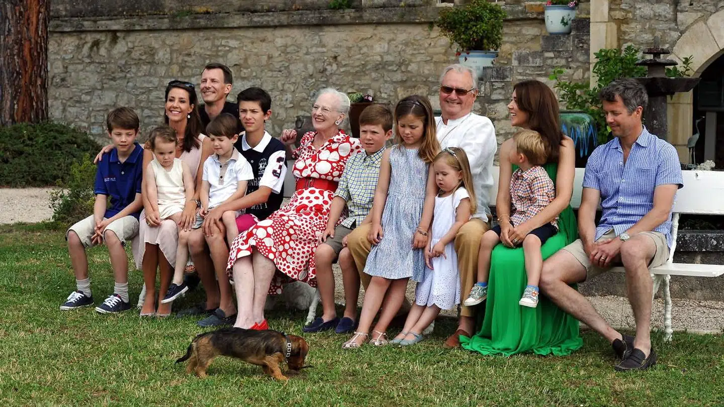 Sådan så det ud til prins Henriks 80-års fødselsdag i 2014.