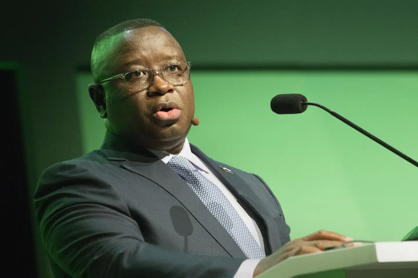 Sierra Leones præsident, Julius Maada Bio, skal godkende et lovforslag om at droppe dødsstraf i det vestafrikanske land. (Arkivfoto) Rodger Bosch/Ritzau Scanpix