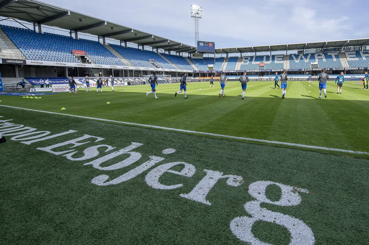 Uroen fortsætter i Esbjerg fB, hvor en holdlæge nu har sagt op. (Arkivfoto) John Randeris/Ritzau Scanpix