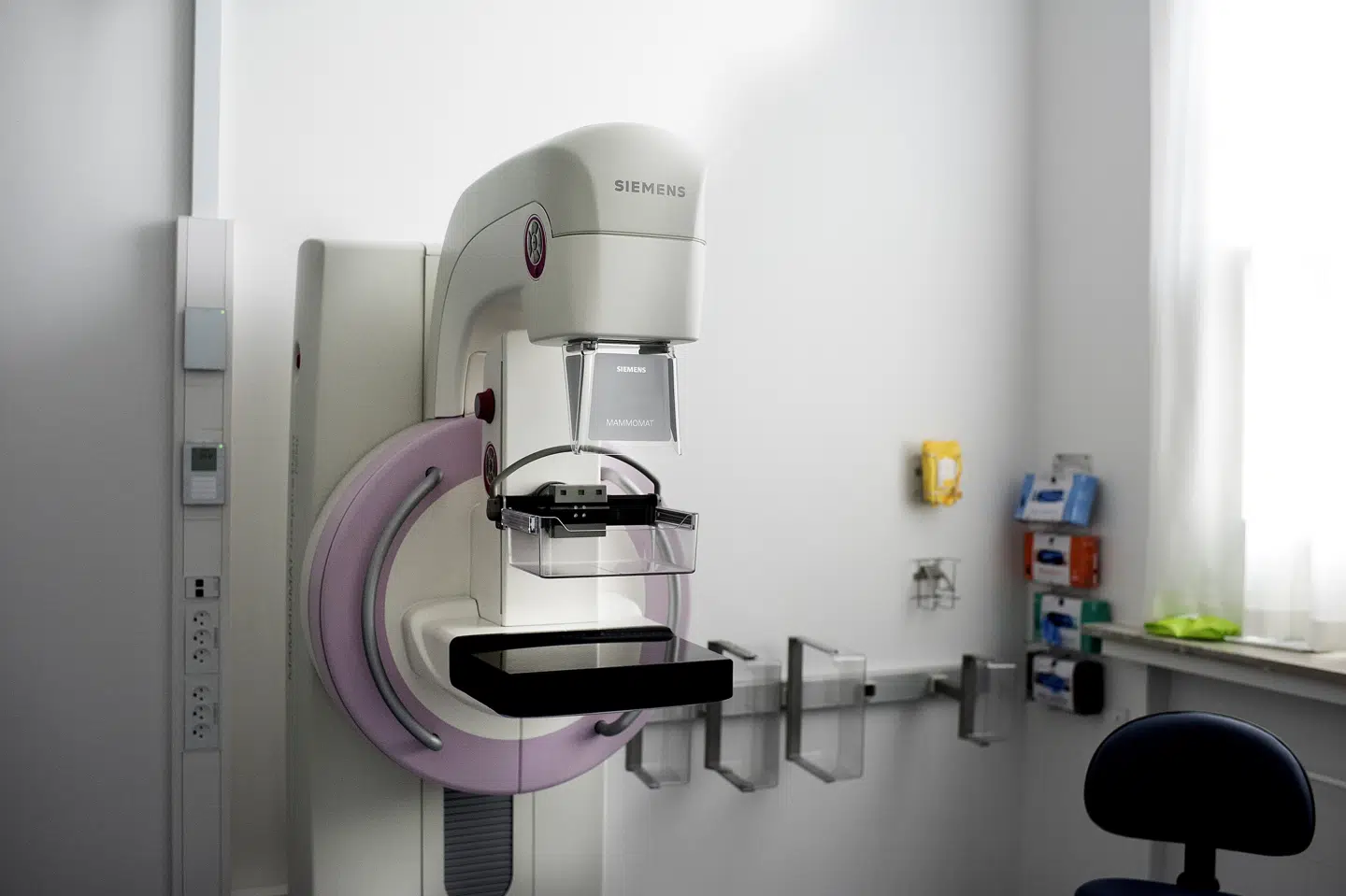 Gentofte Hospital. Mammografiscreening. Liselotte Sabroe/Ritzau Scanpix